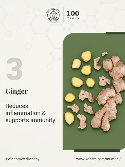Ginger is a potent natural anti-inflammatory. We recommend it to reduce inflammation throughout the body and support a healthy immune function.