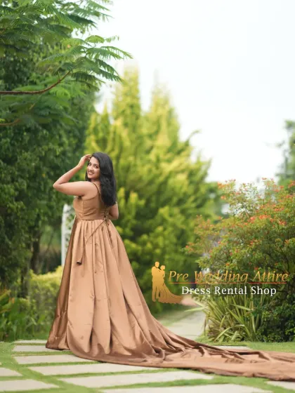 Pre Wedding Attire - Pre-Wedding Outfit Rental Dramatic Flying & Trail Gowns photo 13