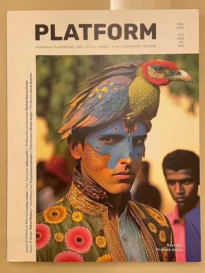 My work featured on the cover of Platform Magazine. Seeing my art on a newsstand was a surreal and proud moment.