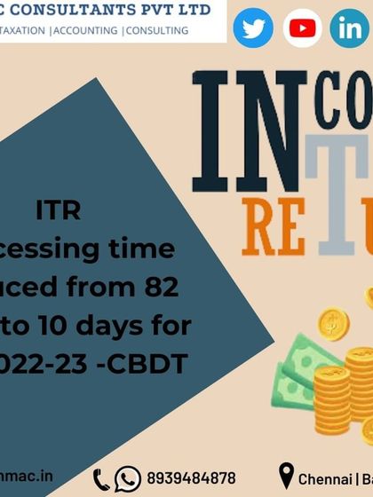 The CBDT has significantly reduced the ITR processing time from an average of 82 days down to just 10 days. This is excellent news for taxpayers, as it means quicker refunds. Filing an accurate return is the key to benefiting from this efficiency.