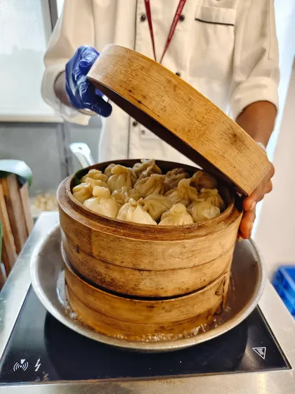 Straight out of the steamer, straight into our hearts! Soft, juicy, and packed with flavor, these momos are the kind of comfort food that make everything better.