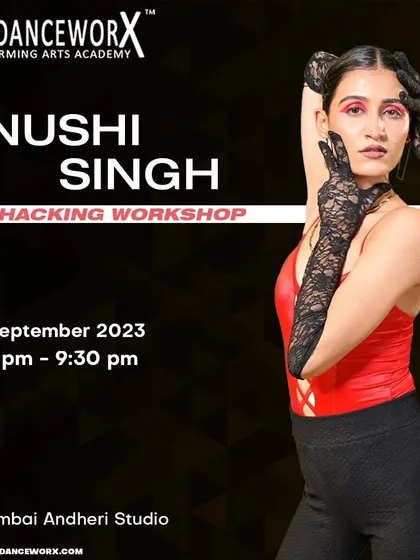 A Whacking Workshop with guest instructor Anushi Singh. This workshop focuses on the arm movements, posing, and performance aspects of this unique style.