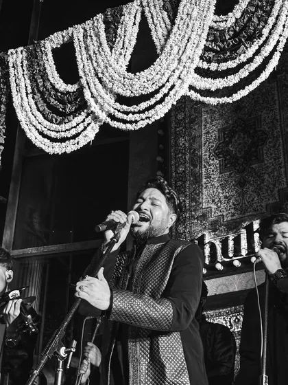 A black and white shot capturing the raw emotion of a Sufi performance. Sometimes, monochrome speaks louder than color.