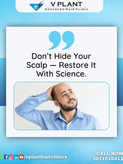 Our message is clear: Don't hide your scalp, restore it with science. We use medically advanced treatments like MHI, PRP, and PDO threads to help you reclaim your confidence effectively.