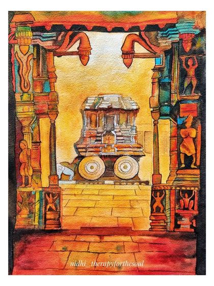 Nidhi - Custom & Fine Art Paintings Traditional Indian Folk Art photo 9