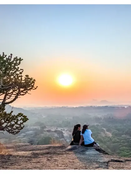 Your daily routine could end like this. A short hike to a hilltop on your own farm to watch the sunset. This is the kind of peace that no app or subscription can deliver. It’s just you, the open sky, and a view that changes every evening.