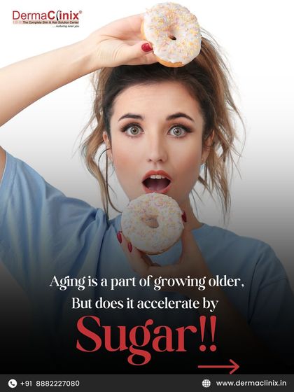 Does sugar accelerate aging? This series explores the link between sugar intake and skin health, explaining how it can impact your skin from the inside out.