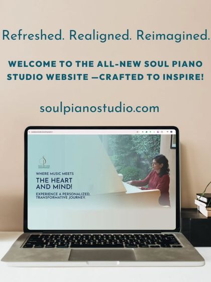 I was so excited to launch our new website, a digital space that truly reflects the heart and soul of the studio. It was crafted to inspire and welcome you into our world of music.
