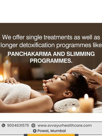 My clinic offers flexible options for your health journey. You can choose single detoxification treatments or commit to longer, more comprehensive slimming programmes that incorporate Panchakarma for deep, lasting results.