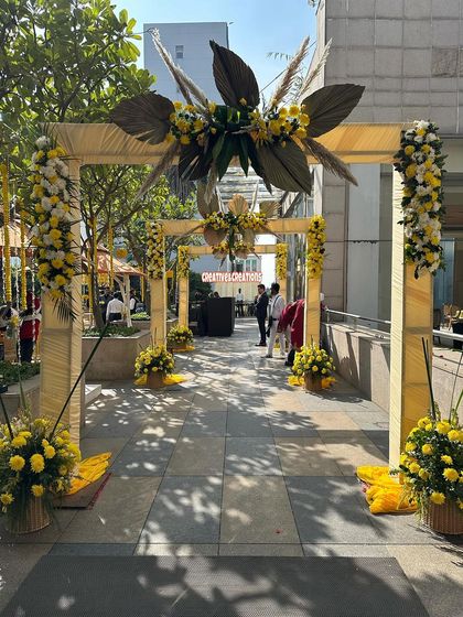 Creative&Creations - Event Decoration Vibrant Haldi & Mehendi Decor photo 9