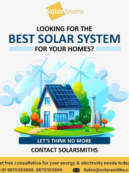 Looking for the best solar system for your home? Let's think no more. Contact me for an expert consultation and a custom solution.