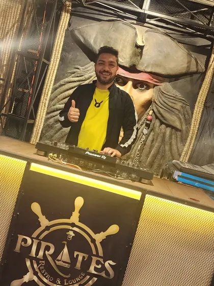 On the decks at Pirates Restro & Lounge in Nagpur. I love taking my music on the road and bringing the party to different cities.