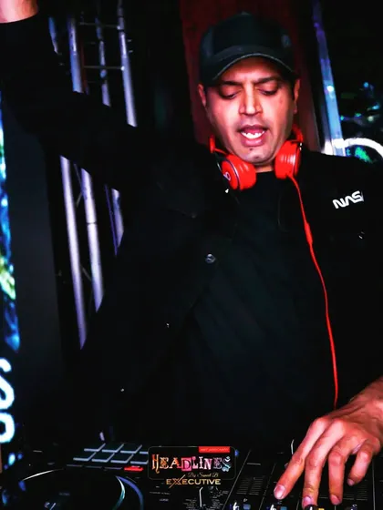 The weekend is in. A shot from a club in Dubai, ready to get the party started with some Bollywood and club hits.