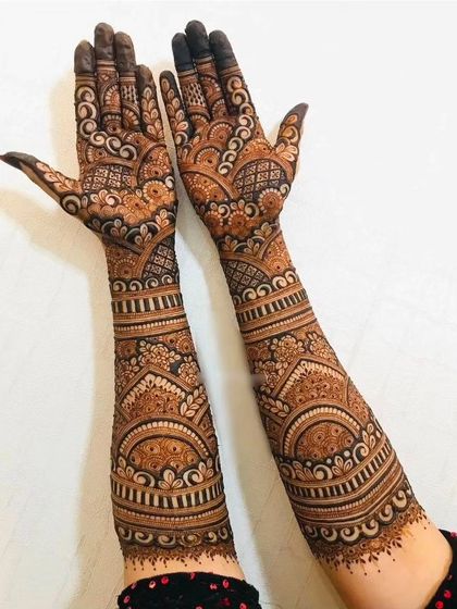 Kanha Mehandi - Bridal Mehndi Intricate Hand Designs photo 61