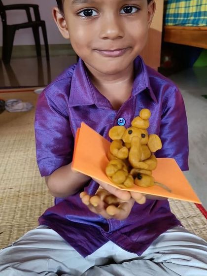 Siksha Montessori - Montessori Preschool & Kindergarten (Ages 2.5-6) Art, Craft & Creative Expression photo 19