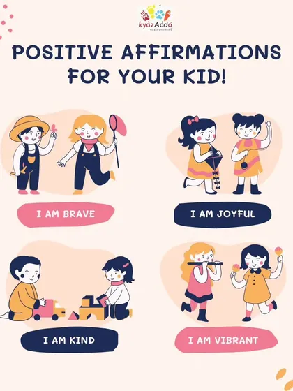 A little positivity goes a long way. I believe in empowering kids with a strong inner voice, and simple daily affirmations like these are a wonderful tool to build confidence, kindness, and joy from a young age.