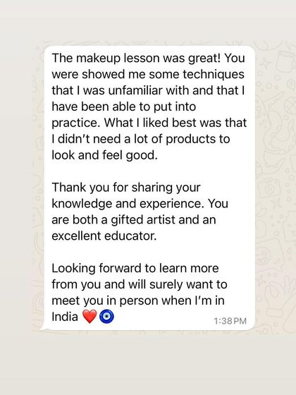 Shikha Agarwal - Personal Self-Makeup Classes Hear From My Students photo 56