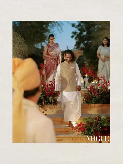 It was an honor to have Kahran and Gourav's beautiful wedding featured in Vogue. We believe love is love, and we pour our hearts into telling every unique story. This celebration was a testament to courage, commitment, and the magic of new beginnings.