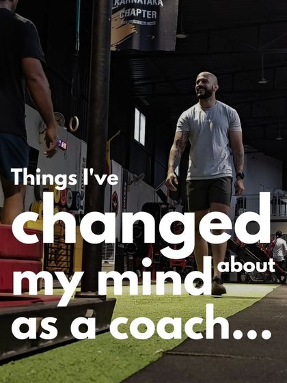 As a coach, my thinking is always evolving based on new evidence. Here are some of the key areas where my approach has changed over the years, moving away from outdated industry dogma.