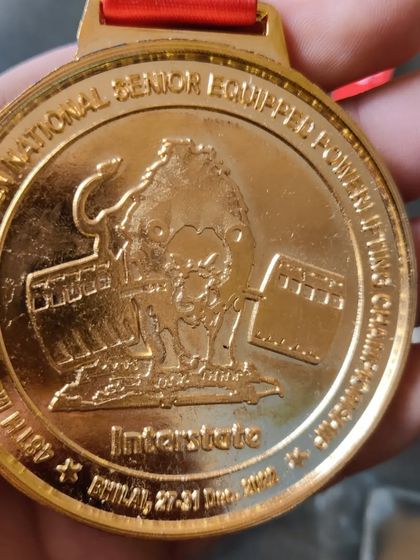 Another look at the interstate gold medal from the 2022 competition.