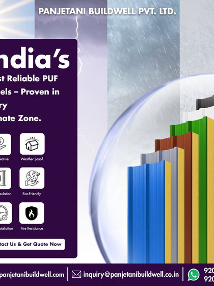 High-Performance Insulated PUF Panels photo 6