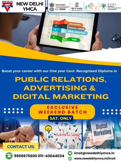 Learn to build brands and run effective campaigns with our one-year diploma in Public Relations, Advertising & Digital Marketing. This government-recognized course is available in a weekend-only format to fit your schedule.