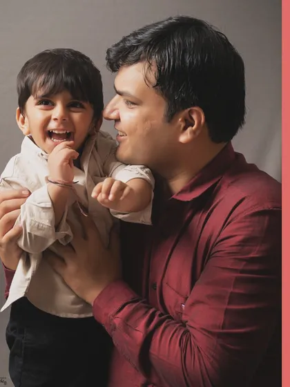 The pure delight on a toddler's face as he shares a laugh with his dad. These are the authentic, in-between moments that tell the real story of your family.