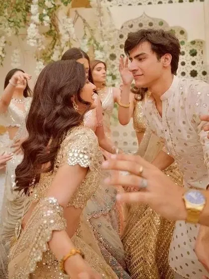 A photo from a reader that captures the big fat Indian wedding energy you'll find in my desi romance novels.