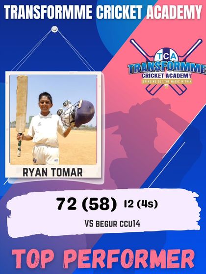 Transform Cricket Academy - Advanced Competitive Cricket Training Pathway to the Pros: KSCA League & Beyond photo 44