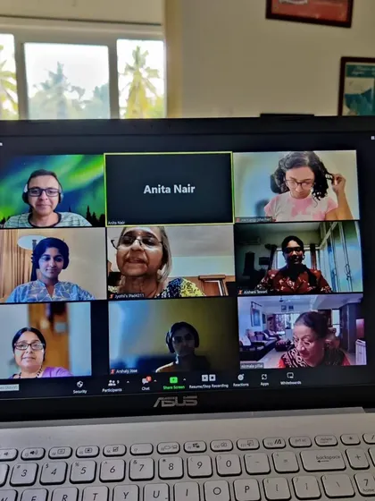 A look inside a live session with our Season 10 writers. We keep our cohorts small, ensuring every writer gets heard, receives personalized feedback, and becomes part of a close-knit community. This is not a lecture; it is a conversation.