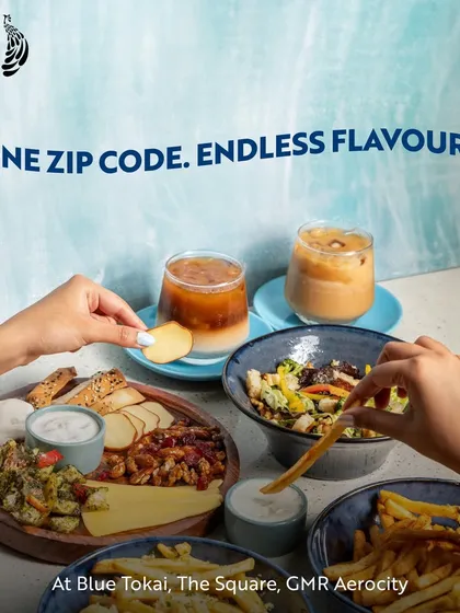 A great day often starts with good food and great company. This spread at Blue Tokai, featuring iced coffees, healthy salads, and crispy fries, shows how I cater to every part of your day, whether it's a quick bite, a leisurely brunch, or a casual meeting.