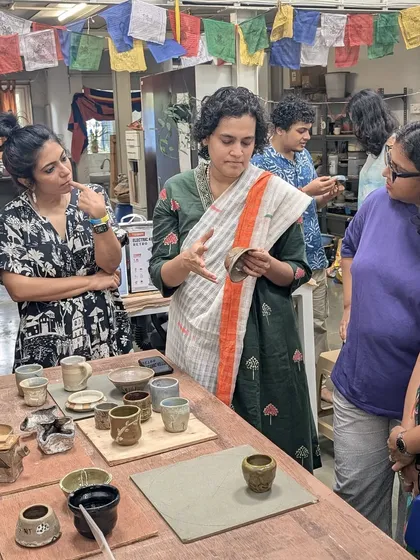 Sharing and learning is at the heart of our community. During our Open Studio days, we gather to review everyone's work, discuss what we’ve learned, and celebrate the progress we've made together.
