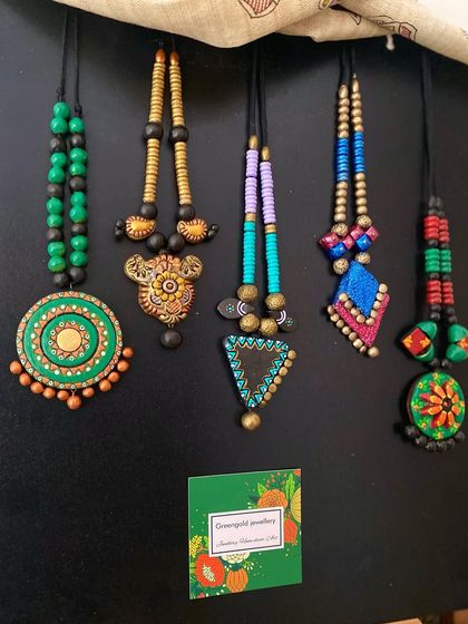 Greengold - Handcrafted Indian Jewellery Earthy Terracotta Jewellery photo 4