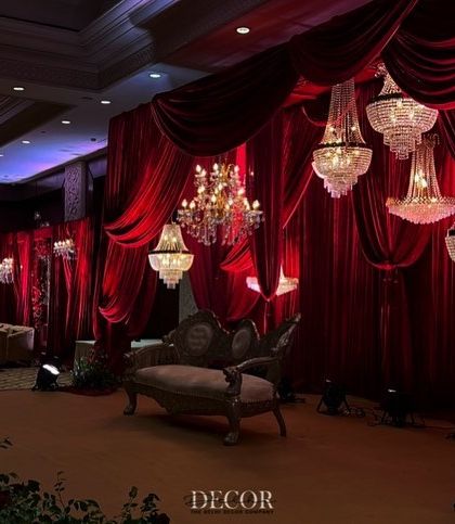 The Decor Company - Wedding & Social Event Design Luxe Red & Velvet Celebrations photo 12