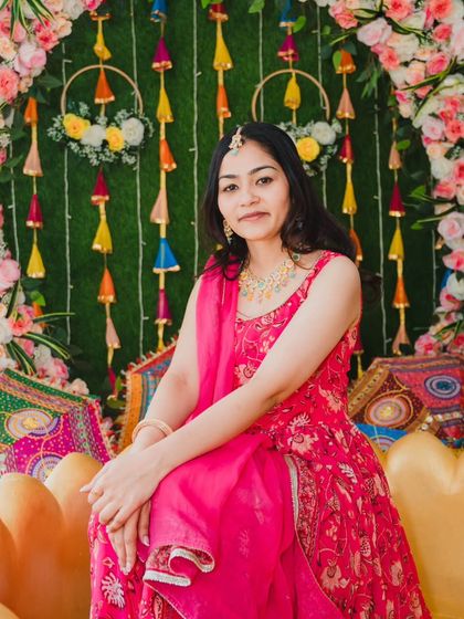 The Joyful Beginning: Engagements, Haldi & Sangeet photo 14