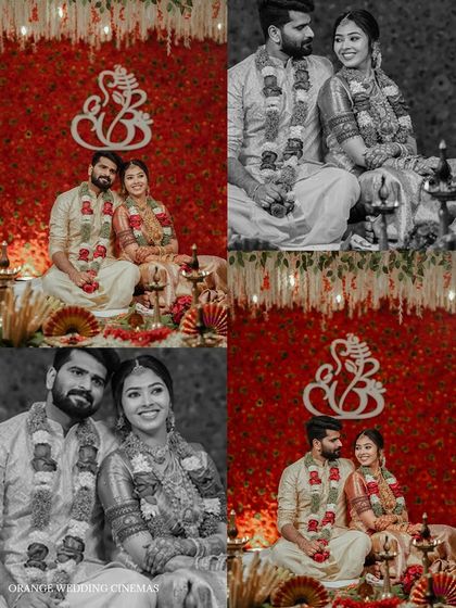 Orange Wedding Cinemas - Wedding Photography & Cinematography Timeless Kerala Traditions photo 72