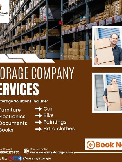 Our storage company services a wide range of items. We can securely store your furniture, electronics, documents, books, cars, bikes, paintings, and even extra clothes.