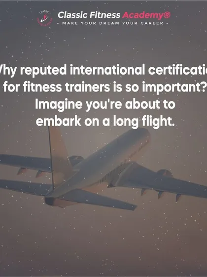 The importance of a reputable international certification for a fitness trainer cannot be overstated. It's about safety, trust, and professionalism.