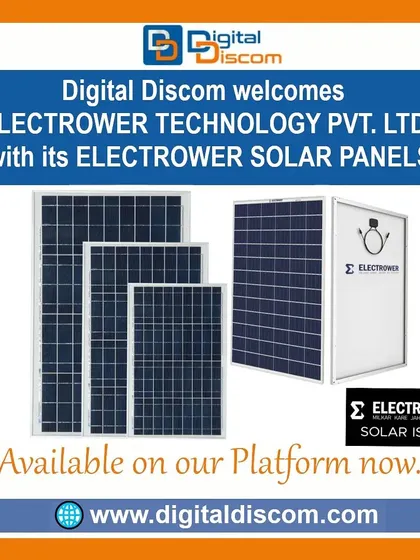 A range of Electrower Solar Panels are now available, providing the foundation for any solar energy system.