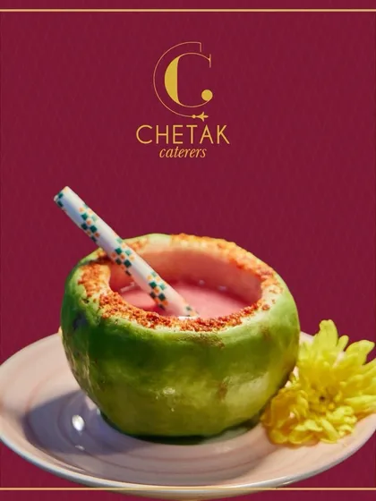 A little sweet, a little spicy. Our guava refresher, served in a hollowed-out guava with a spiced rim, is a bold and flavourful drink that is sure to impress your guests.