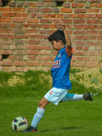 The power and precision in Kabir's kick is a result of years of hard work and dedication. We are incredibly proud of his journey.