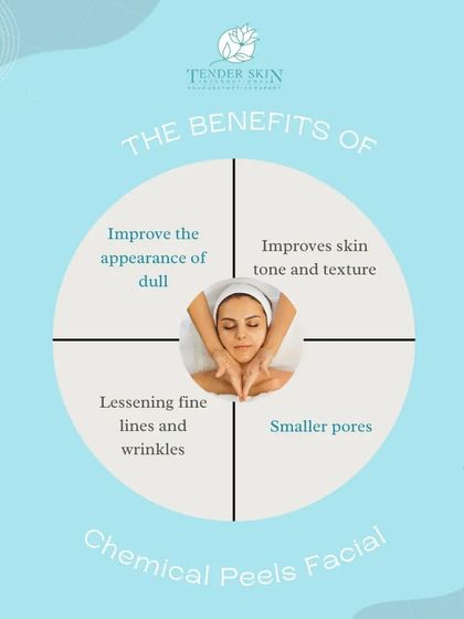 Chemical peels offer numerous benefits. They improve the appearance of dull skin, refine tone and texture, lessen fine lines, and help reduce the size of pores.