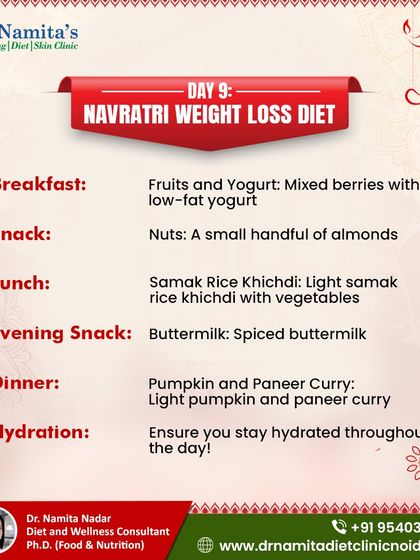 Namita Nadar - Weight Management Special Diet Plans: Navratri Fasting photo 10