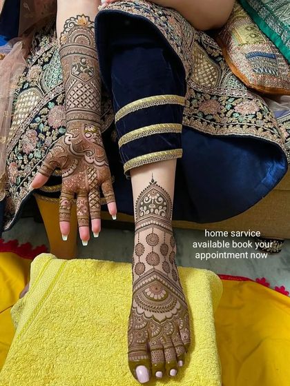 Vijay Singh - Special Occasion Mehandi Bridal Feet Mehndi photo 7
