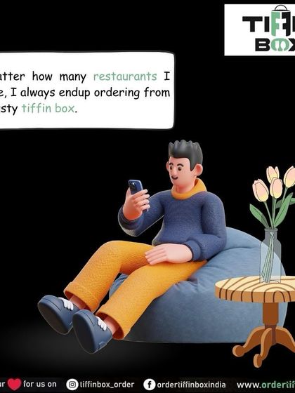 No matter how many restaurants I browse, I always end up ordering from my trusty Tiffin Box. When you find something you love, you stick with it.