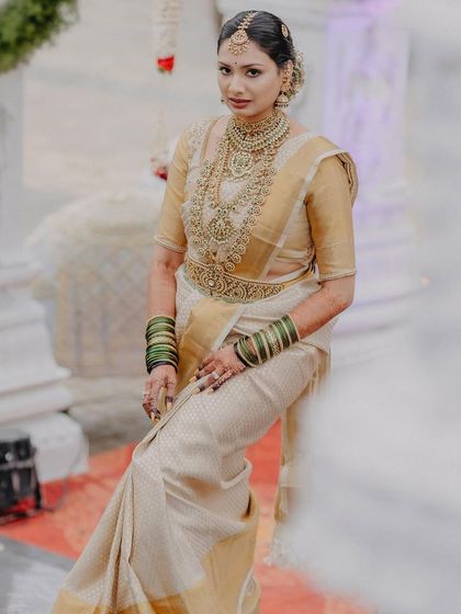 Shwetha Mahadev - Bridal Makeup Artistry Traditional South Indian Muhurtham Looks photo 63