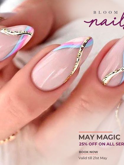 Another creative from our May offer, showcasing an elegant abstract design with gold foil.