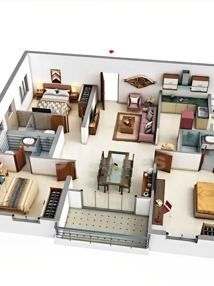 Karnataka Homes - Home Interior Design See Your Home First: 3D Layouts photo 3