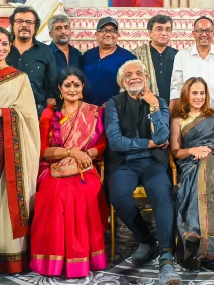 A group photograph with fellow artists and curators at the HARAF Exhibition. Cultural forums like these are essential for preserving and discussing our rich heritage.