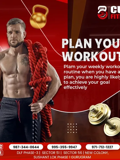 Tip for returning to the gym: plan your workouts. Having a weekly plan makes you more likely to stay on track and achieve your goals effectively.